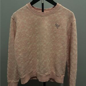 Coach Signature Pink Rexy Sweatshirt